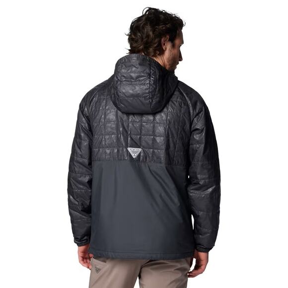 Columbia Men’s Hooded Insulated Jacket – Black Quilted Packable NWT - Picture 8 of 9